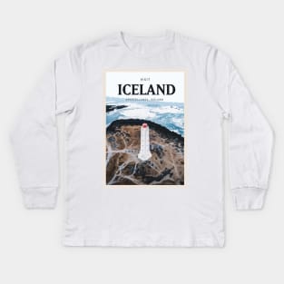 Visit Iceland Kids Long Sleeve T-Shirt